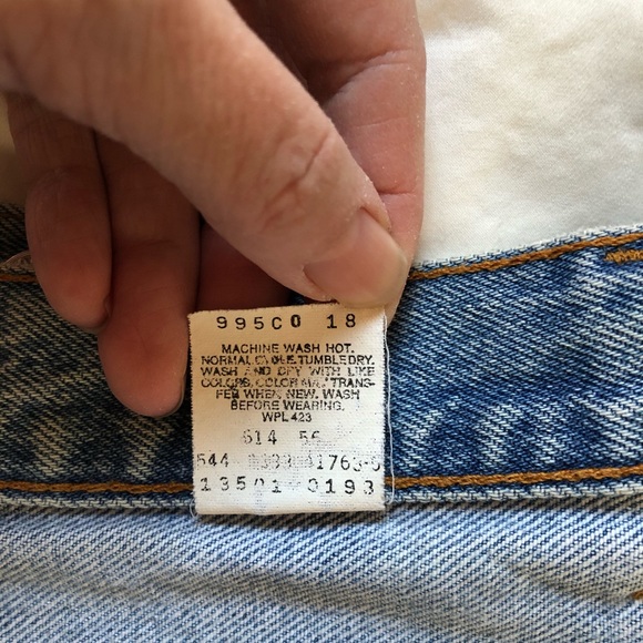 Vintage red label Levi’s Cut off jeans - Picture 8 of 12